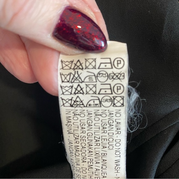 Zara - Black Bomber Jacket - XS - Picture 8 of 9